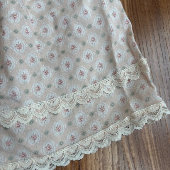 Vintage GUNNE SAX by Jessica McClintock Baby Embroidered Lace Trim Sweet Dress - Picture 8 of 11